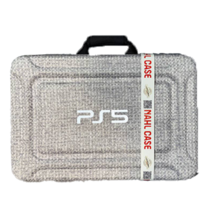 PS5 Fat Case - White Snakeskin